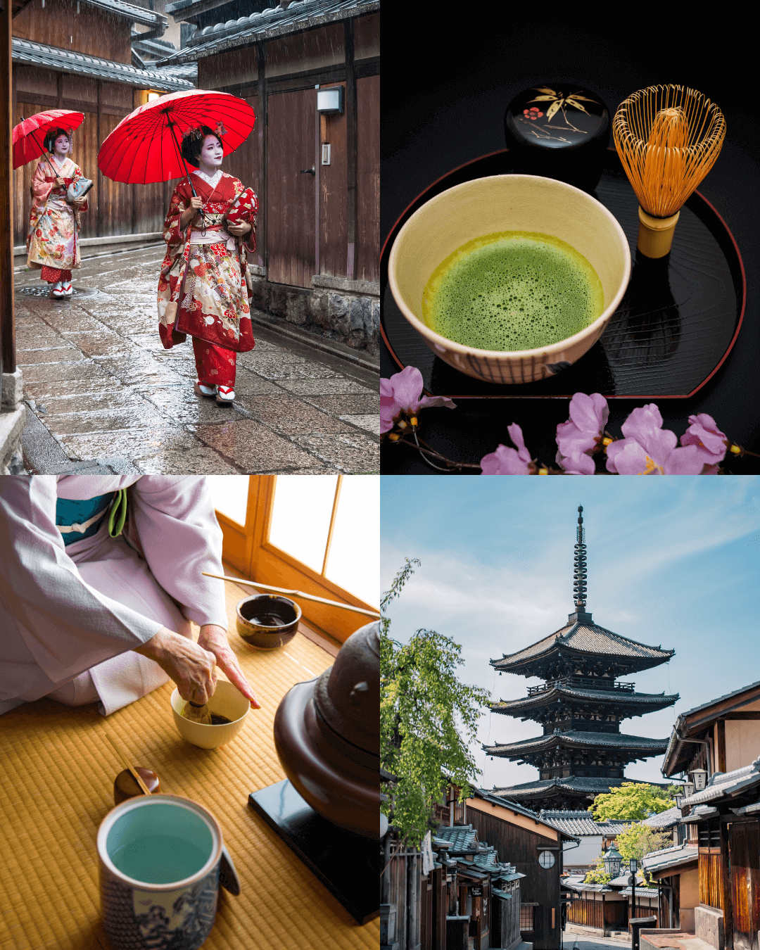 京都秋日与茶道